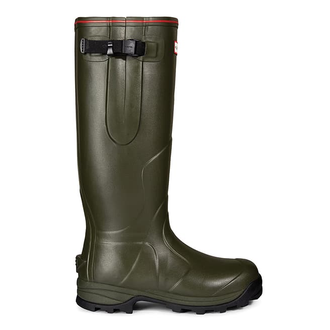 Hunter Dark Olive Neoprene Balmoral Boots 