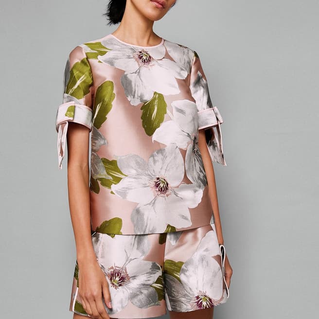 Ted Baker Dusky Pink Caytey Chatsworth Bloom Top
