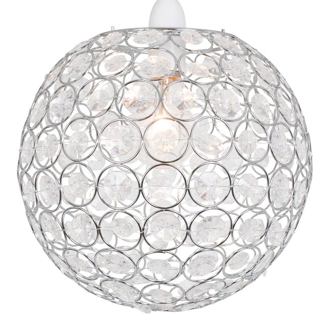 Pagazzi Lighting Clear Acrylic Ball Pendant