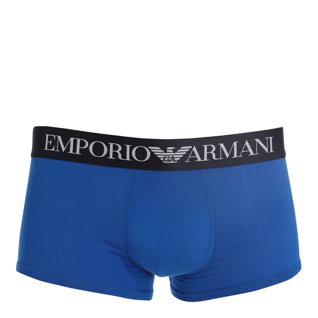 Armani Sky Blue 1 Pack Knit Boxer Short