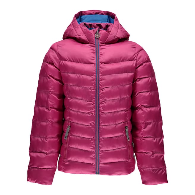 Spyder Kids Pink Core Timeless Hoody Jacket