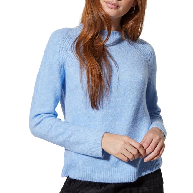 Great Plains Chambray Blue Milly Crew Neck Jumper