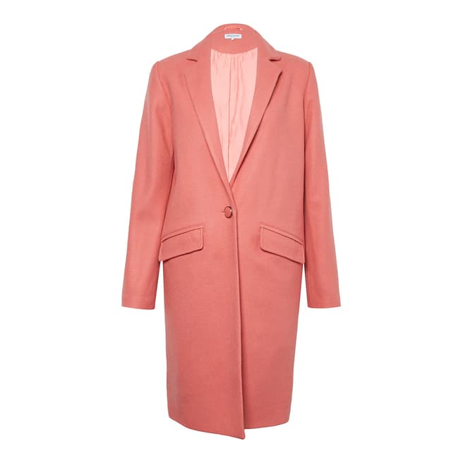 Great Plains Pink Tailored Coat