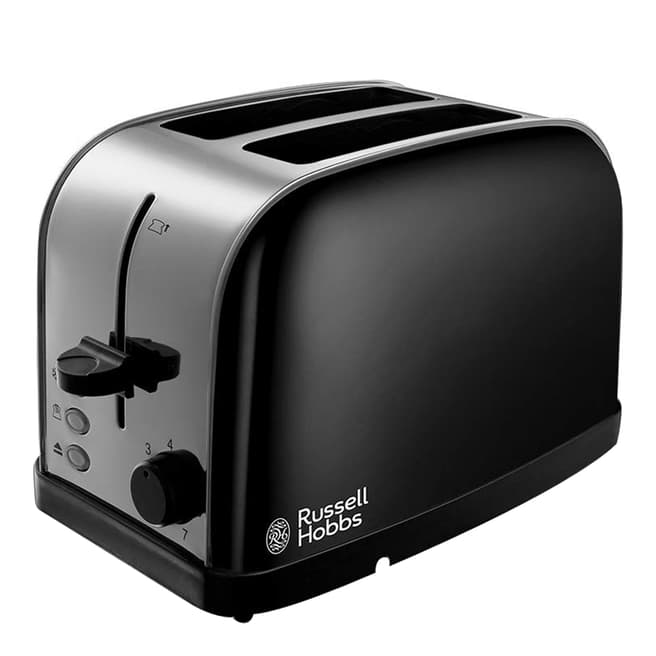 Russell Hobbs Black Dorchester 2-Slice Toaster