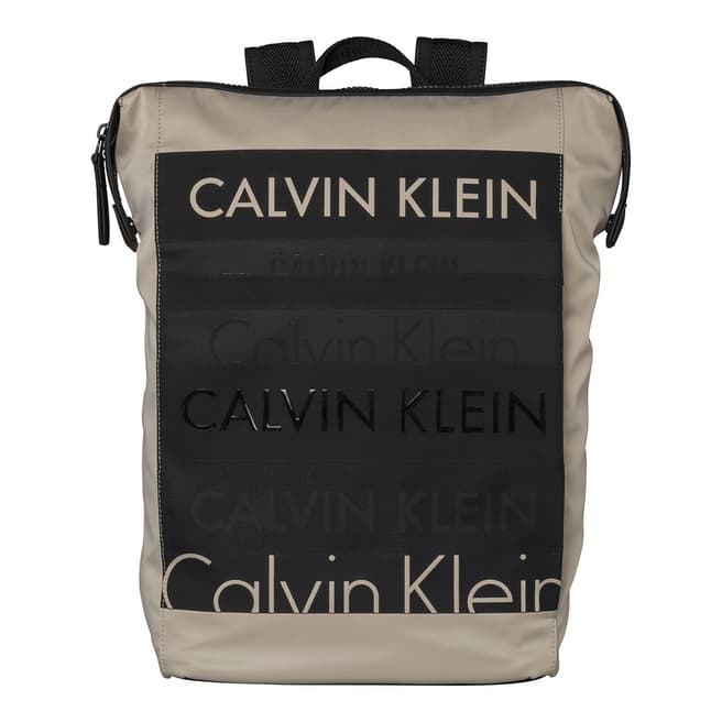 Calvin Klein Cement Logo Addiction  Backpack