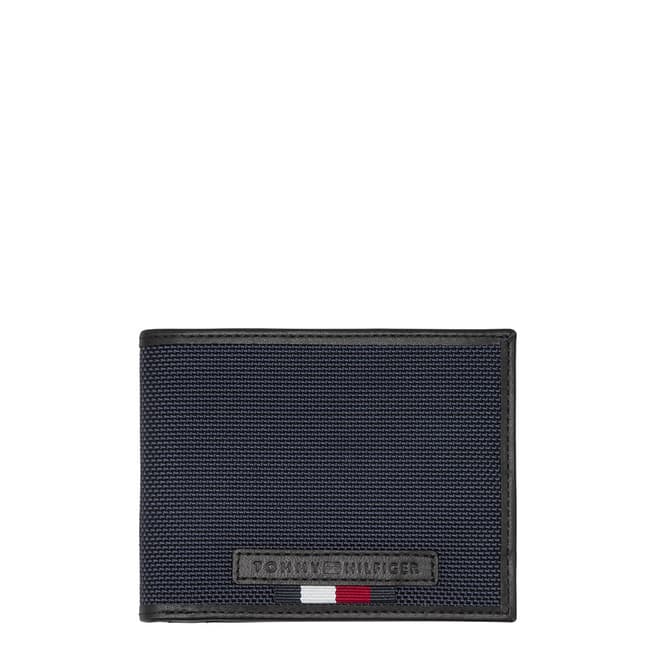 Tommy Hilfiger Blue Elevated Mini Card Wallet