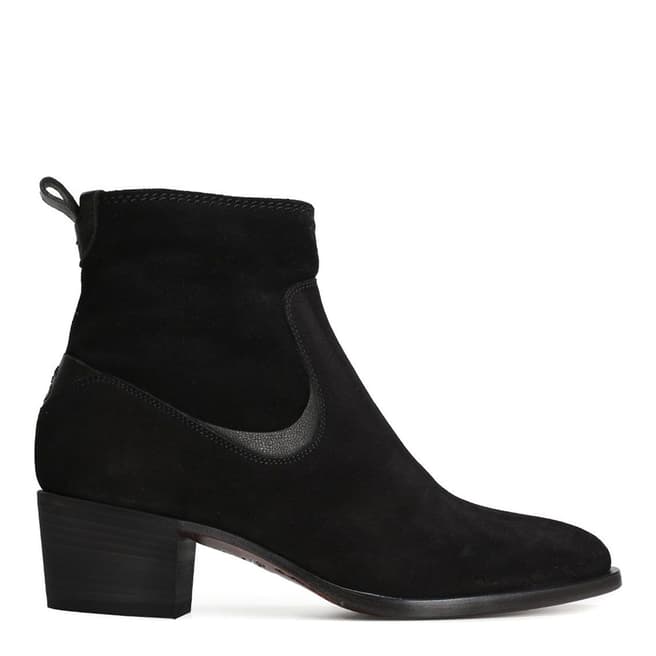 Oliver Sweeney Black Suede Sassofortino Ankle Boots  