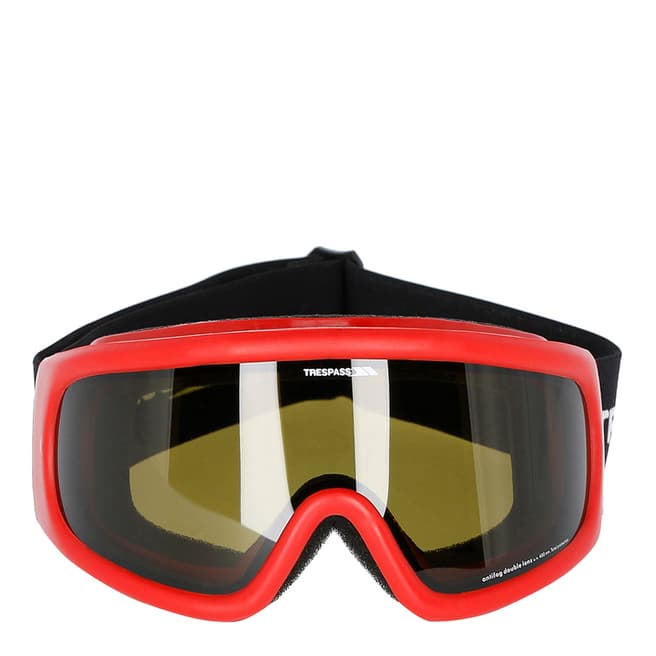 Trespass Red Neglect Double Lens Goggles