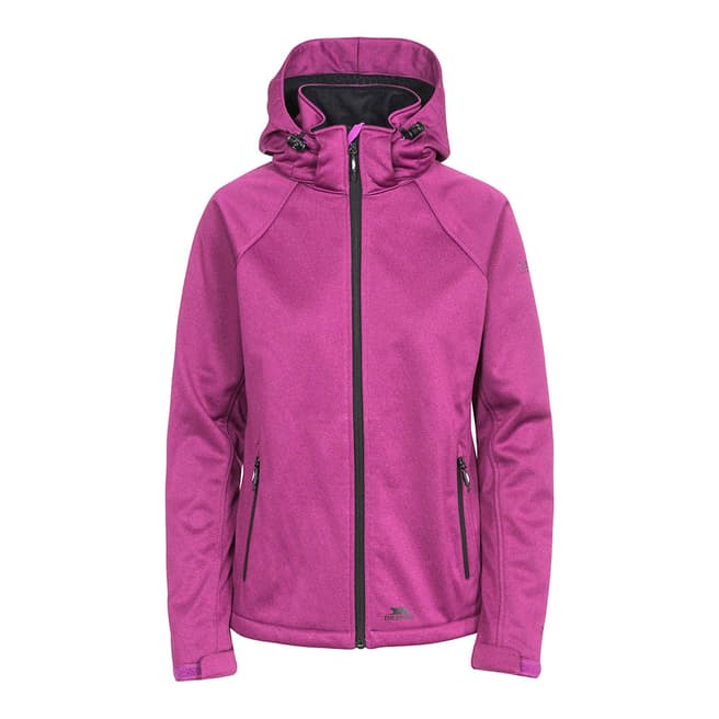 Trespass Purple Marl Angela Softshell Jacket