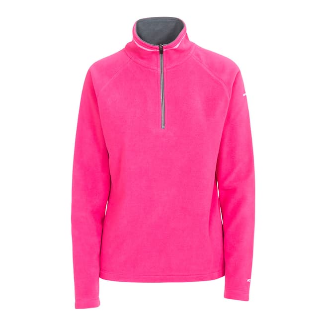 Trespass Pink Skylar Microfleece Sweater