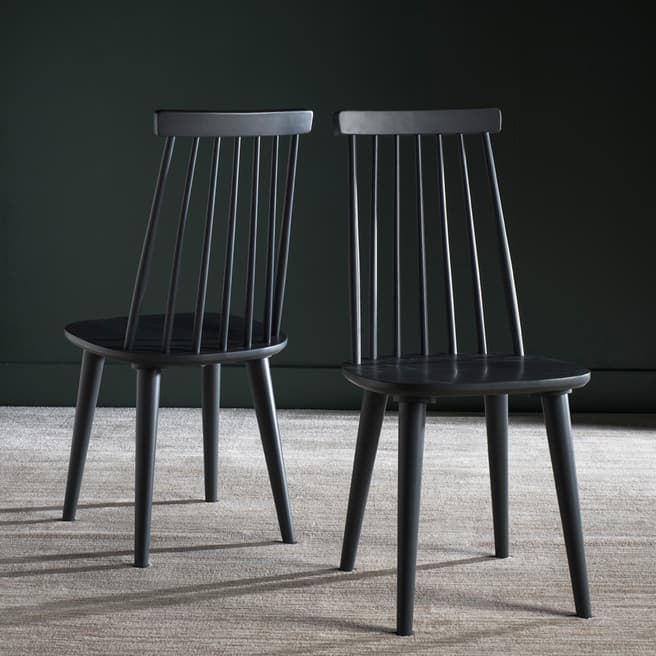 Safavieh Cabrera Accent Chair ( Set of 2 ), Grey