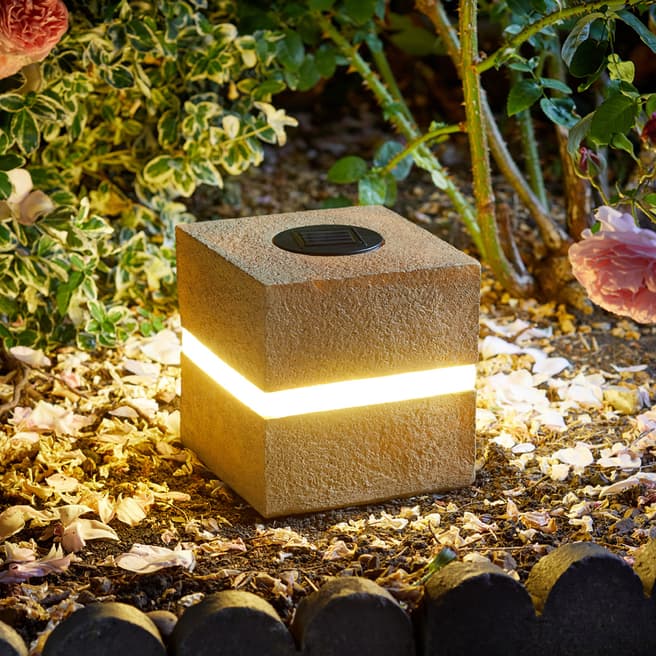 Smart Solar Glam Rock Cube Display 4L