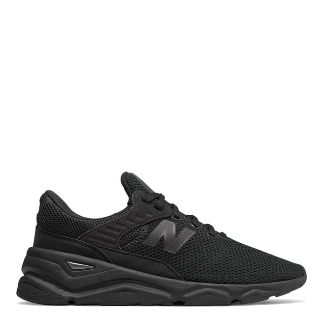 New Balance Black Mesh X90 Sneakers