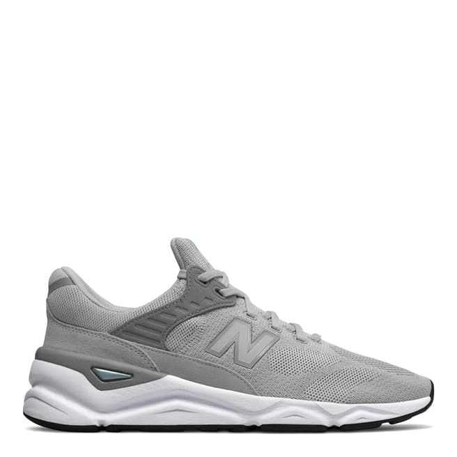 New Balance Grey X-90 Sneakers 