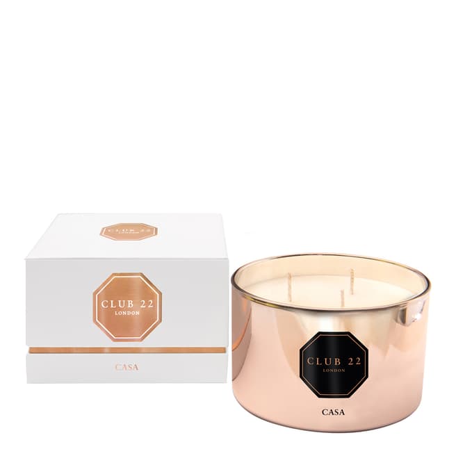 CLUB 22 LONDON Casa Deluxe Rose Gold 650g