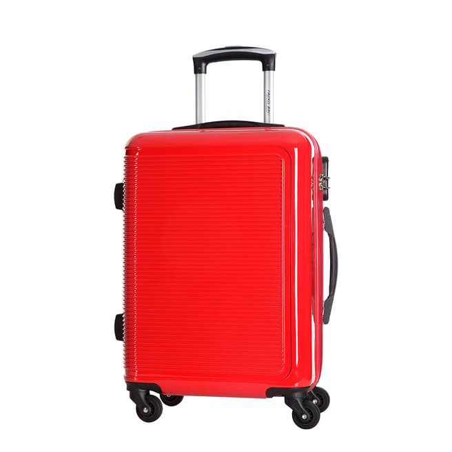 Travel One Red 4 Wheeled Maryhill Suitcase M