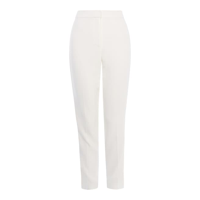 Karen Millen Ivory Tailored Summer Trousers