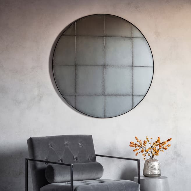 Gallery Living Boxley Round Mirror, 100x100cm