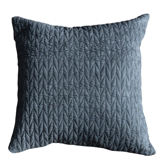 Gallery Living Grey Scandi Quilted Cushion 45x45cm