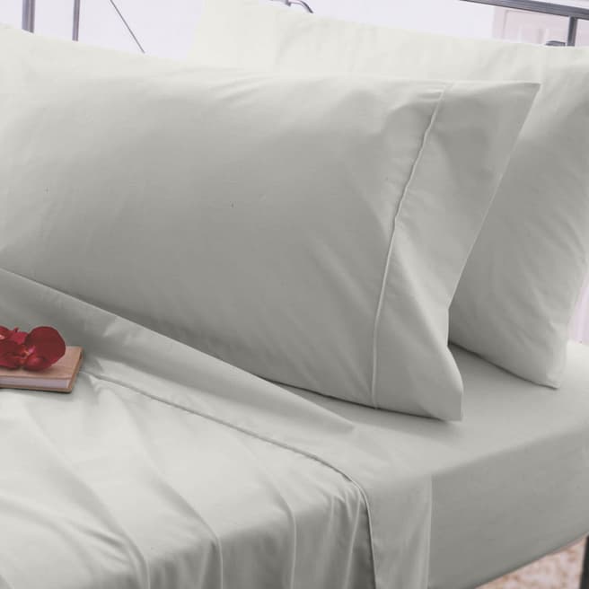 Belledorm Egyptian Cotton Double Fitted Sheet, Platinum