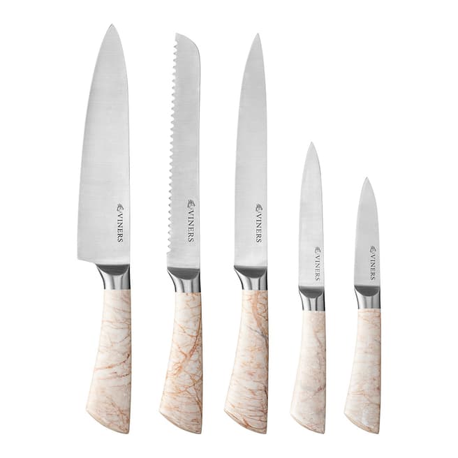 Viners 5 Piece Marble Knife Set