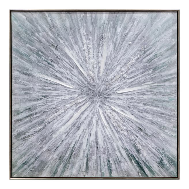 Gallery Living Glacier Crystal Art Canvas 100x100cm