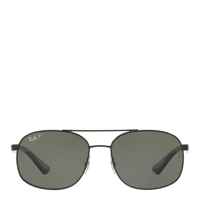 Ray-Ban Unisex Black Sunglasses 58mm