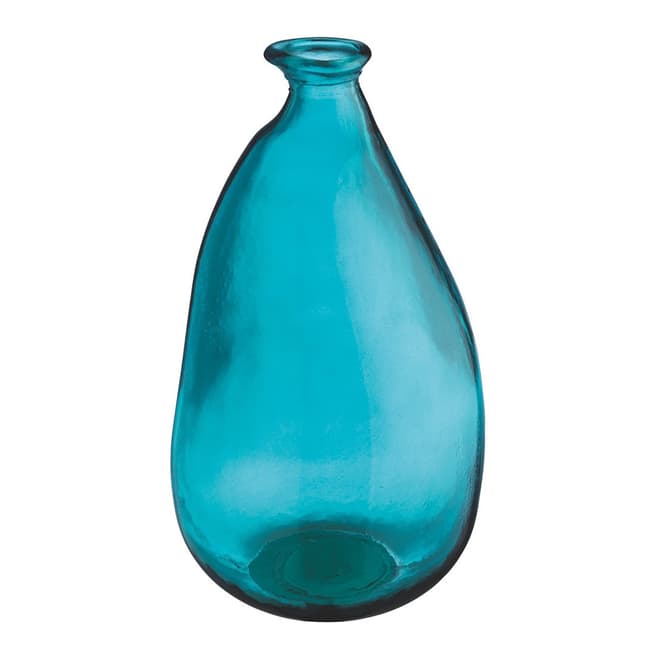 Habitat Blue Esterban Recycled Glass Vase
