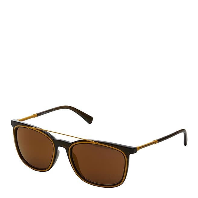 Versace Men's Brown Versace Sunglasses 56mm