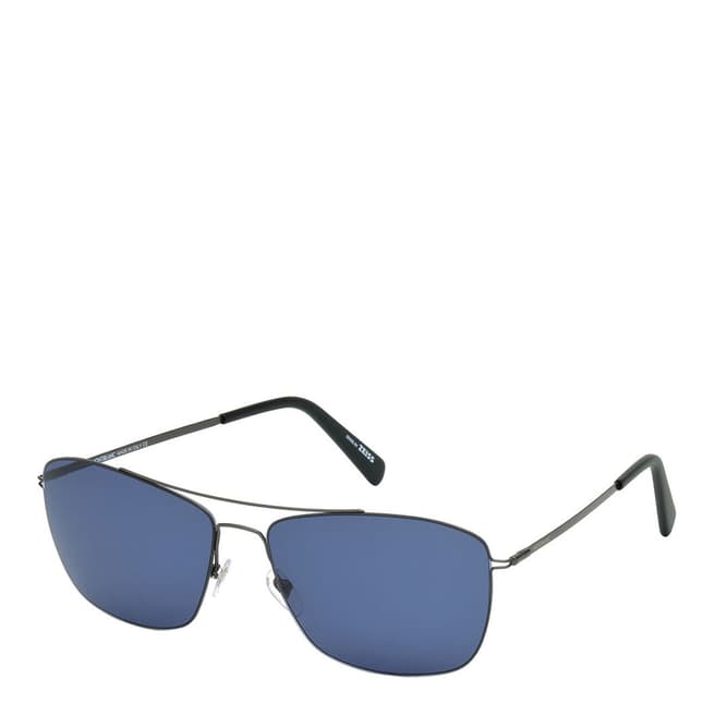 Montblanc Men's Blue Montblanc Sunglasses 59mm