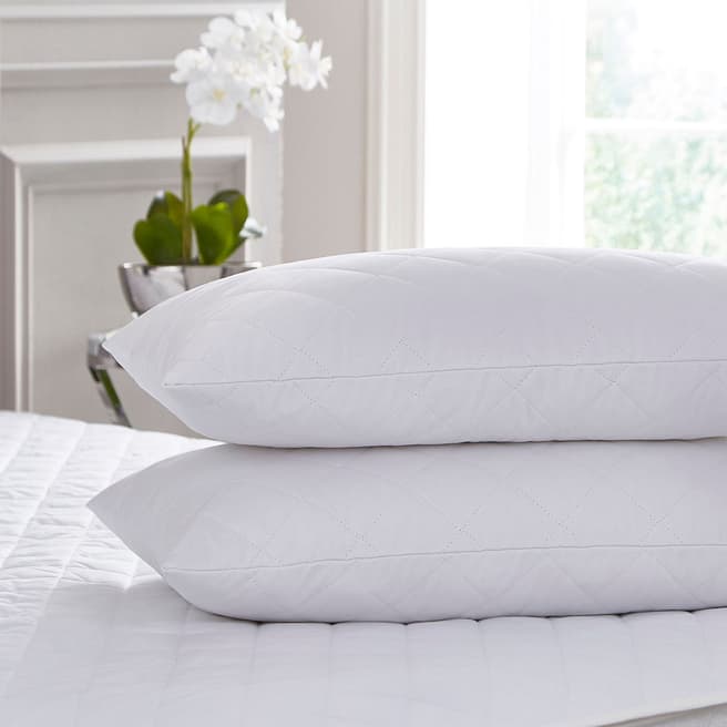 Silentnight Pure Cotton Pillow Protector Pair