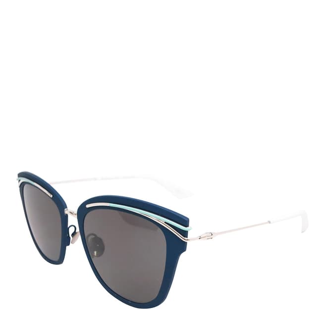 Dior Women's Blue Cat Eye Sunglasses 53mm