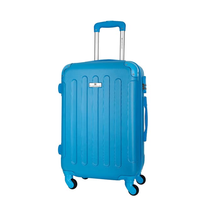Platinium Blue All Good 4 Wheel Suitcase 56cm