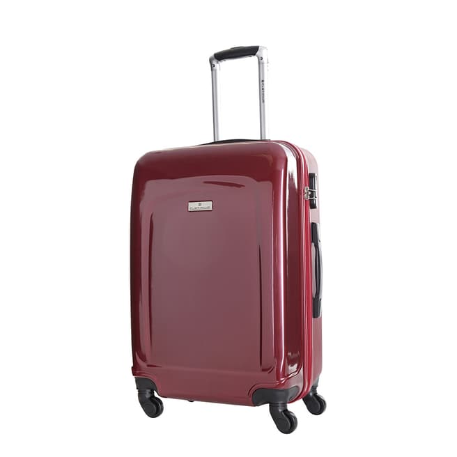 Platinium Bordeaux Clarks 4 Wheel Suitcase 60cm