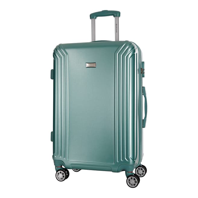 Platinium Green Kirwee 8 Wheel Suitcase 66cm