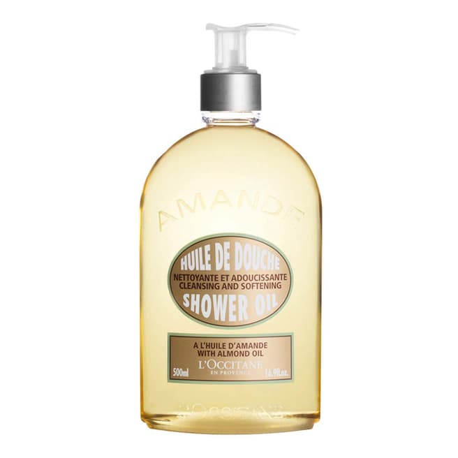 L'Occitane Almond Shower Oil 500ml WORTH £35