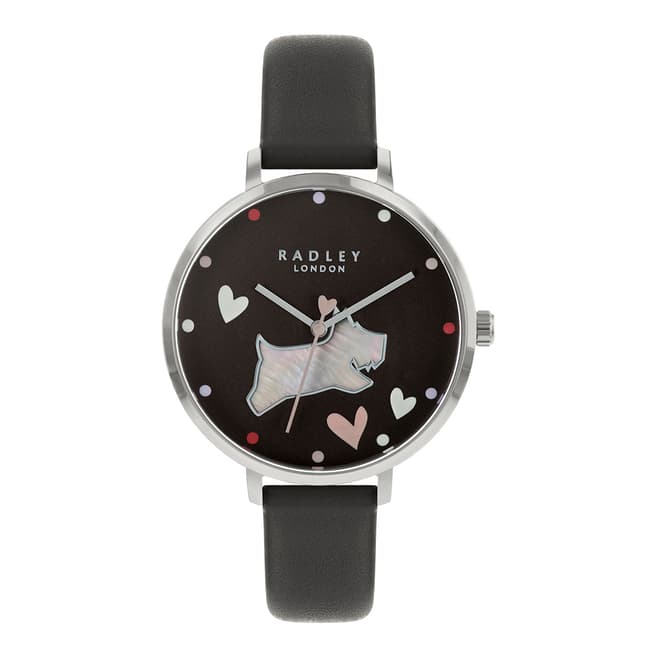 Radley Charcoal Leather Strap Watch