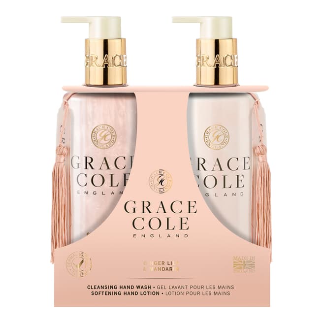 Grace Cole Ginger Lily & Mandarin 300ml Hand Care Duo