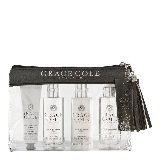 Grace Cole White Nectarine & Pear Travel Set