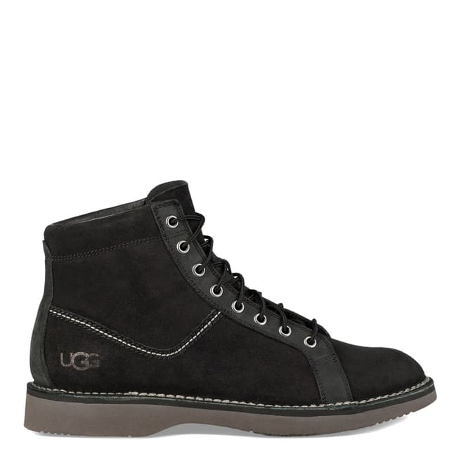UGG Black Suede Camino Monkey Boots
