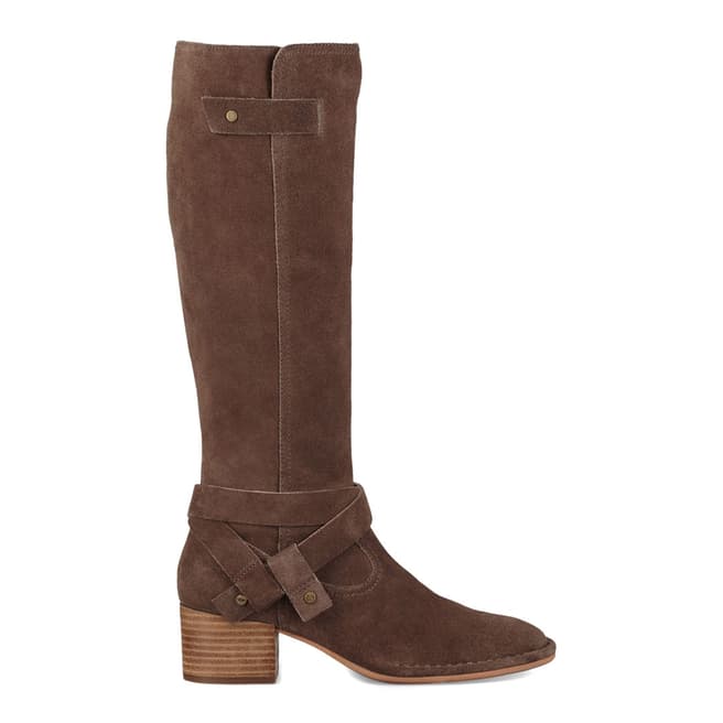 UGG Brown Suede Bandara Tall Boots