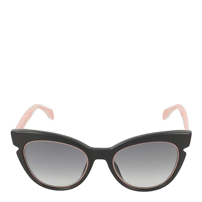 Fendi Women's Black / Pink Cat Eye Sunglasses 51mm