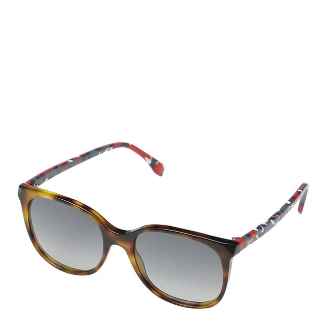 Fendi Women's Brown / Multi Sunglasses 53mm