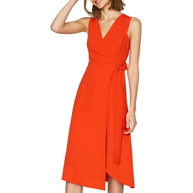 Outline Orange Elbury Dress