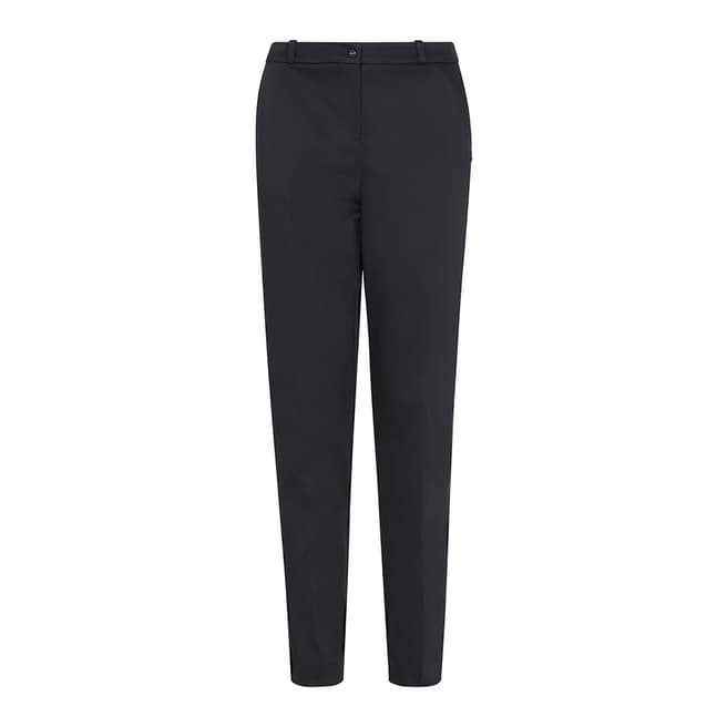 Outline Black Oval Trousers