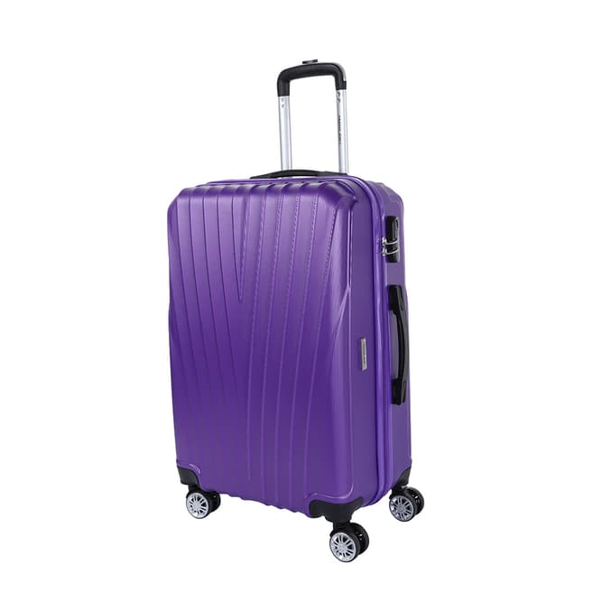 Travel One Violet 8 Wheel Elson Suitcase 66cm