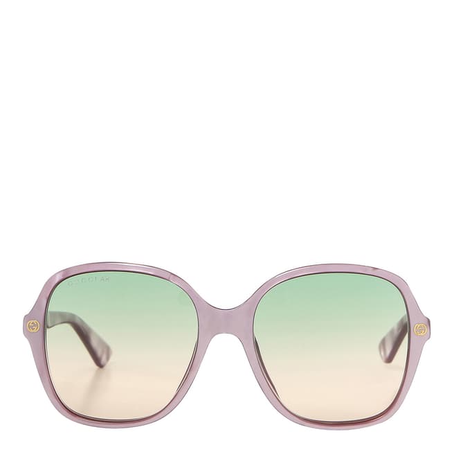 Gucci Women's Pink Gucci Sunglasses 55mm