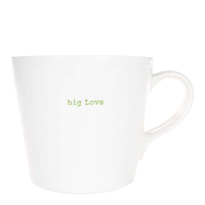 Keith Brymer Jones Green Big Love Large Bucket Mug, 500ml
