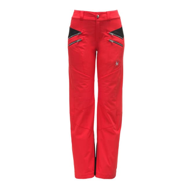 Spyder Red/Black Tailored Pants