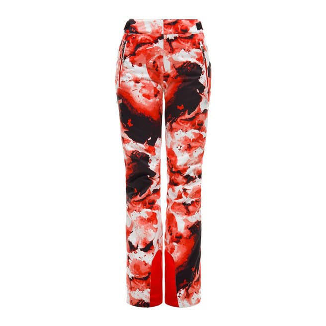 Spyder Red/White Winner Tailored Pants